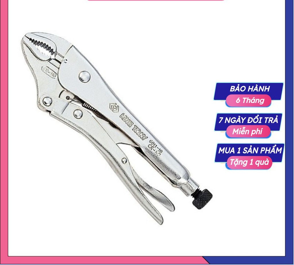 Kìm Chết Kingtony Kèm Bấm Chết 10"