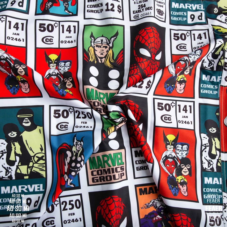 Áo Sơ Mi Marvel Comic