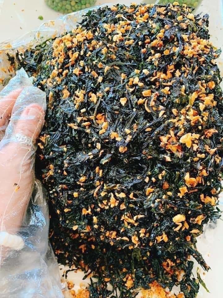 RONG BIỂN SẤY TỎI MÈ