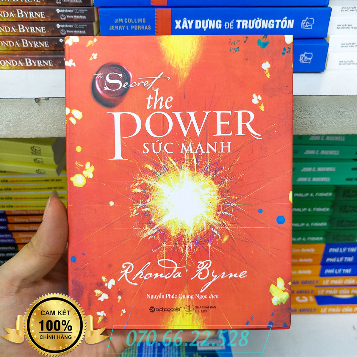 Sách The Power - Sức Mạnh - Rhonda Byrne (Bìa Cứng - In Màu - Chính Hãng)