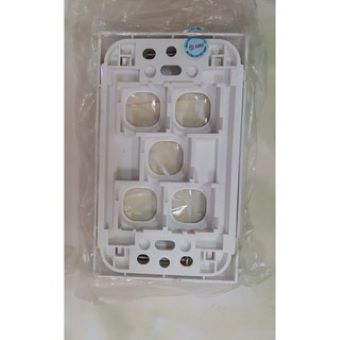 Mặt công tắc SINO-VANLOCK series S18 - 1,2,3,4,5,6 lỗ