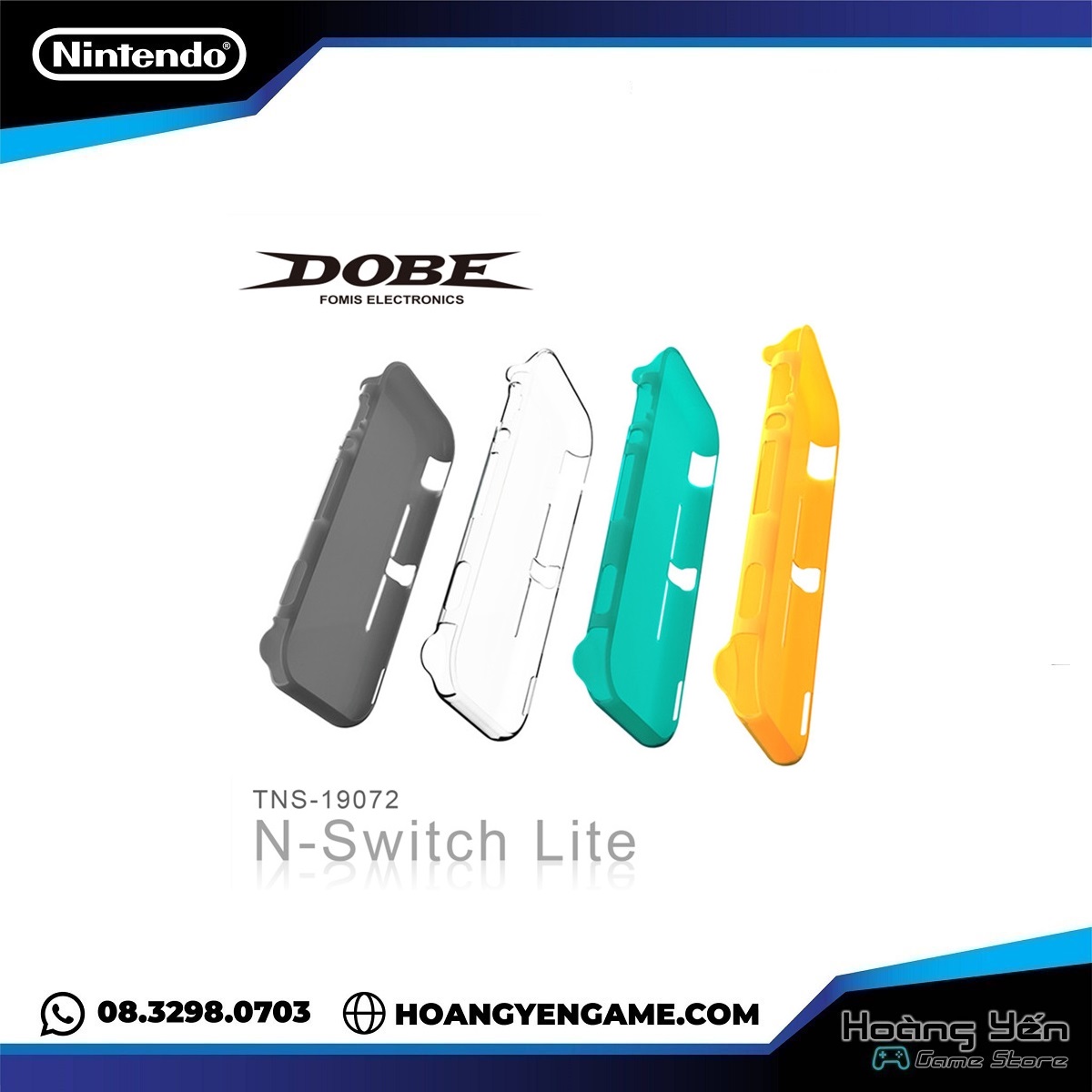 Ốp Nintendo Switch Lite Silicon dẻo Dobe