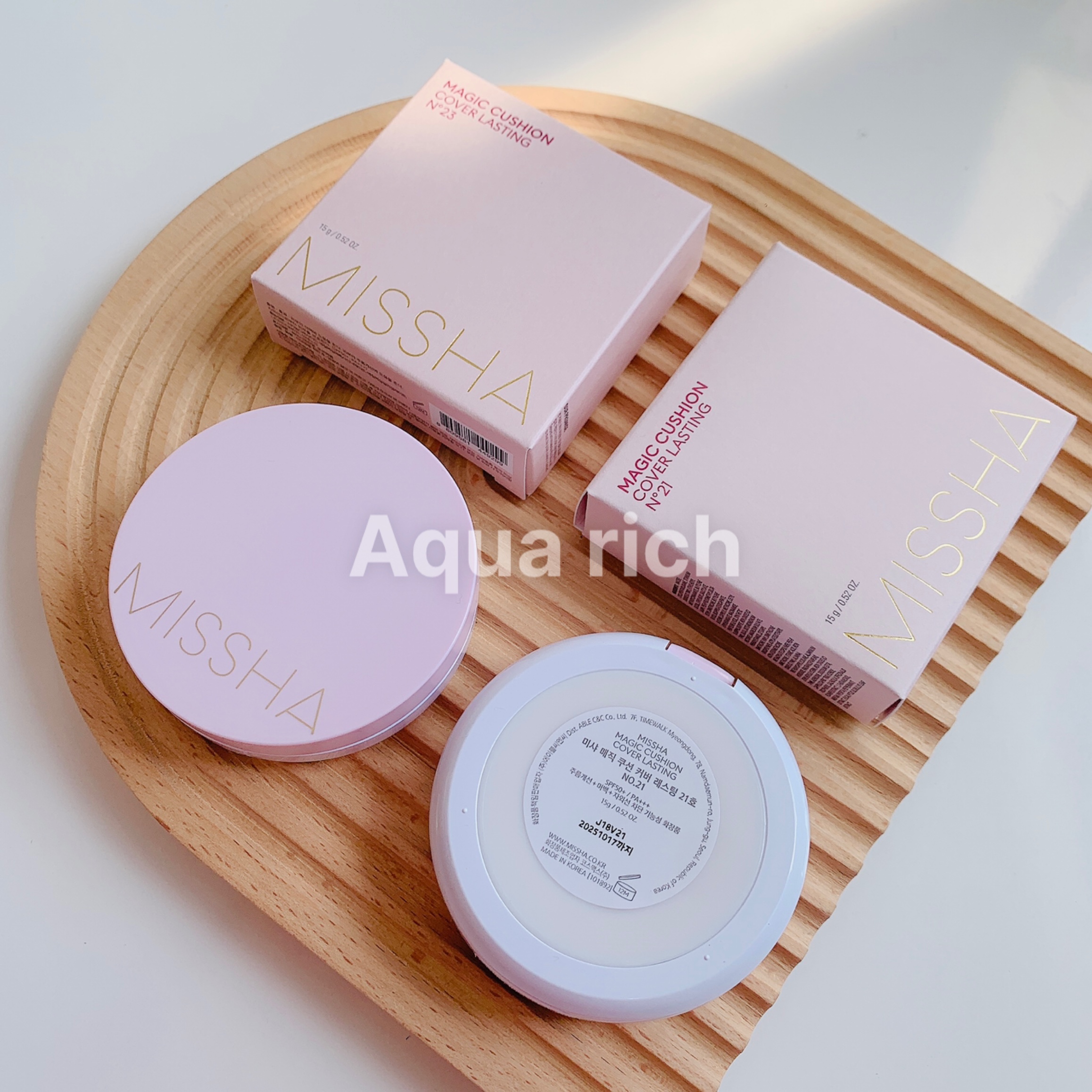 Phấn nước Missha Magic Cushion Hồng mẫu mới ( tone 21- 23)