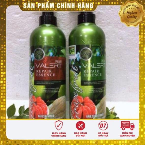 Combo Gội Xả Valert Tinh Dầu Bưởi 850ml