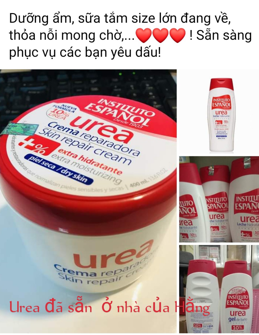 KEM DƯỠNG ẨM UREA 400ML