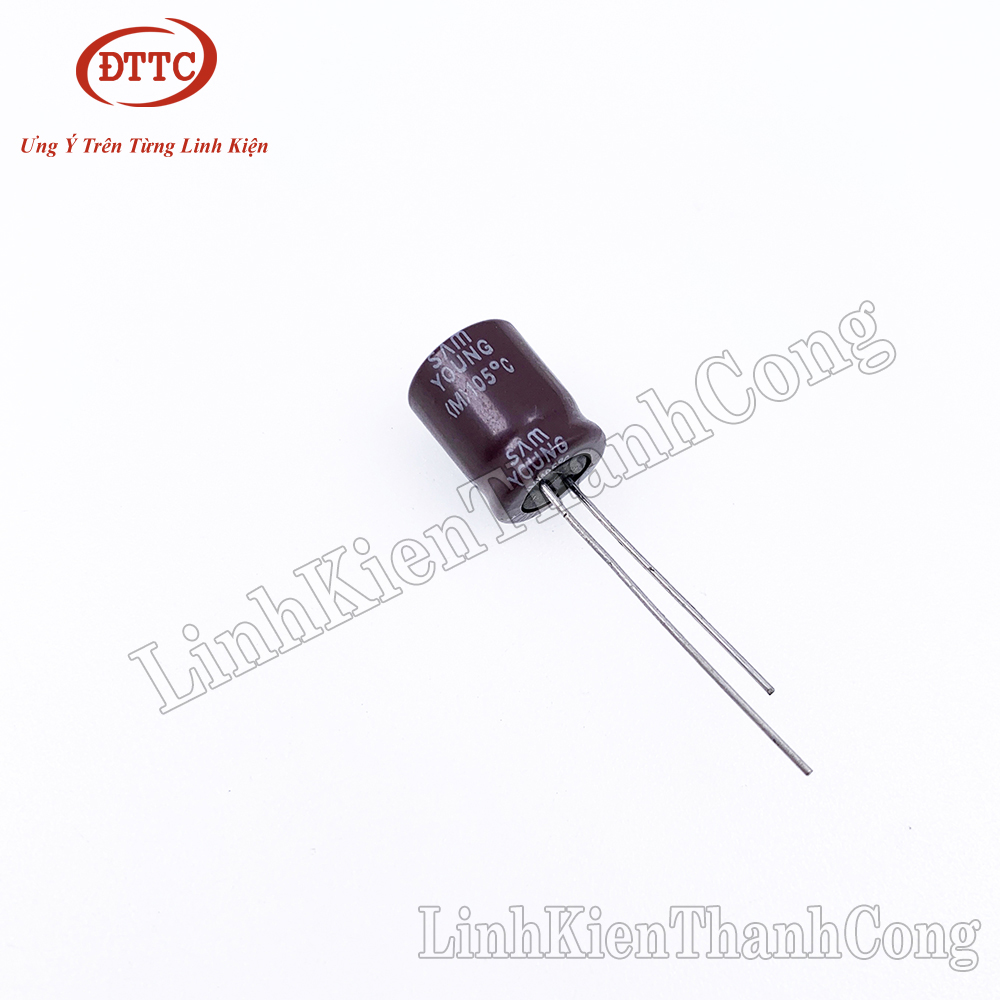 Tụ Hóa SAMWHA 470uF 25V (10x13mm)