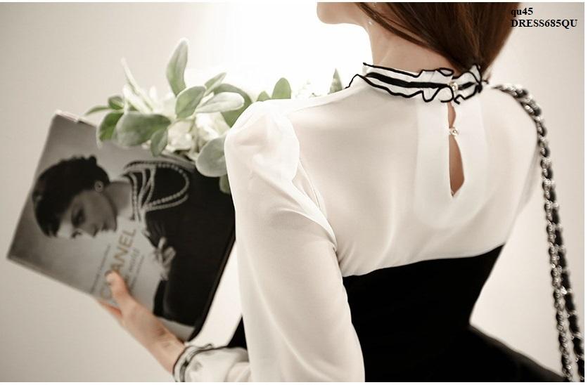 DRESS685QU ĐẦM XÒE NỮ THIẾT KẾ