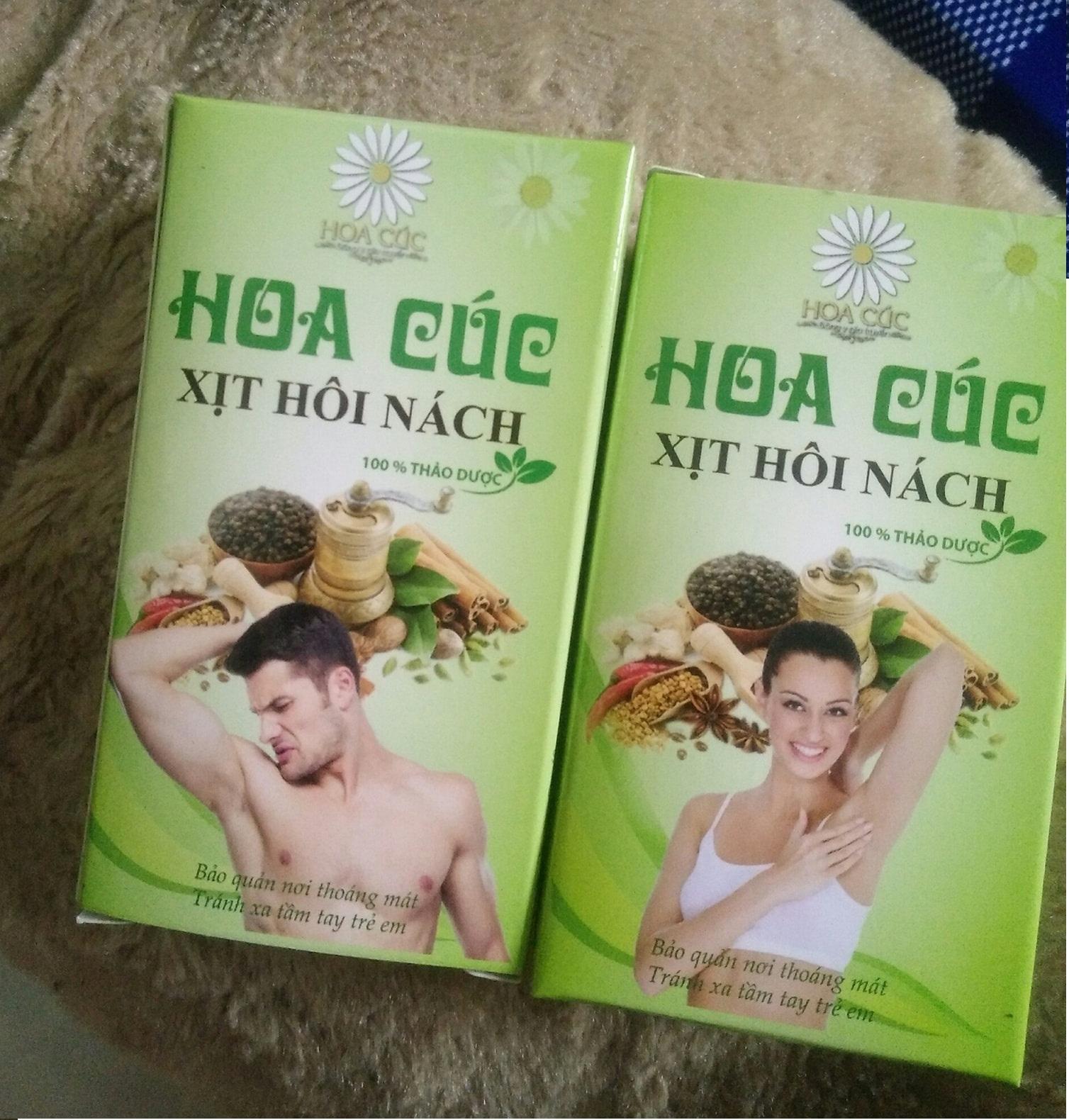 XỊT HÔI NÁCH HOA CÚC 10ML
