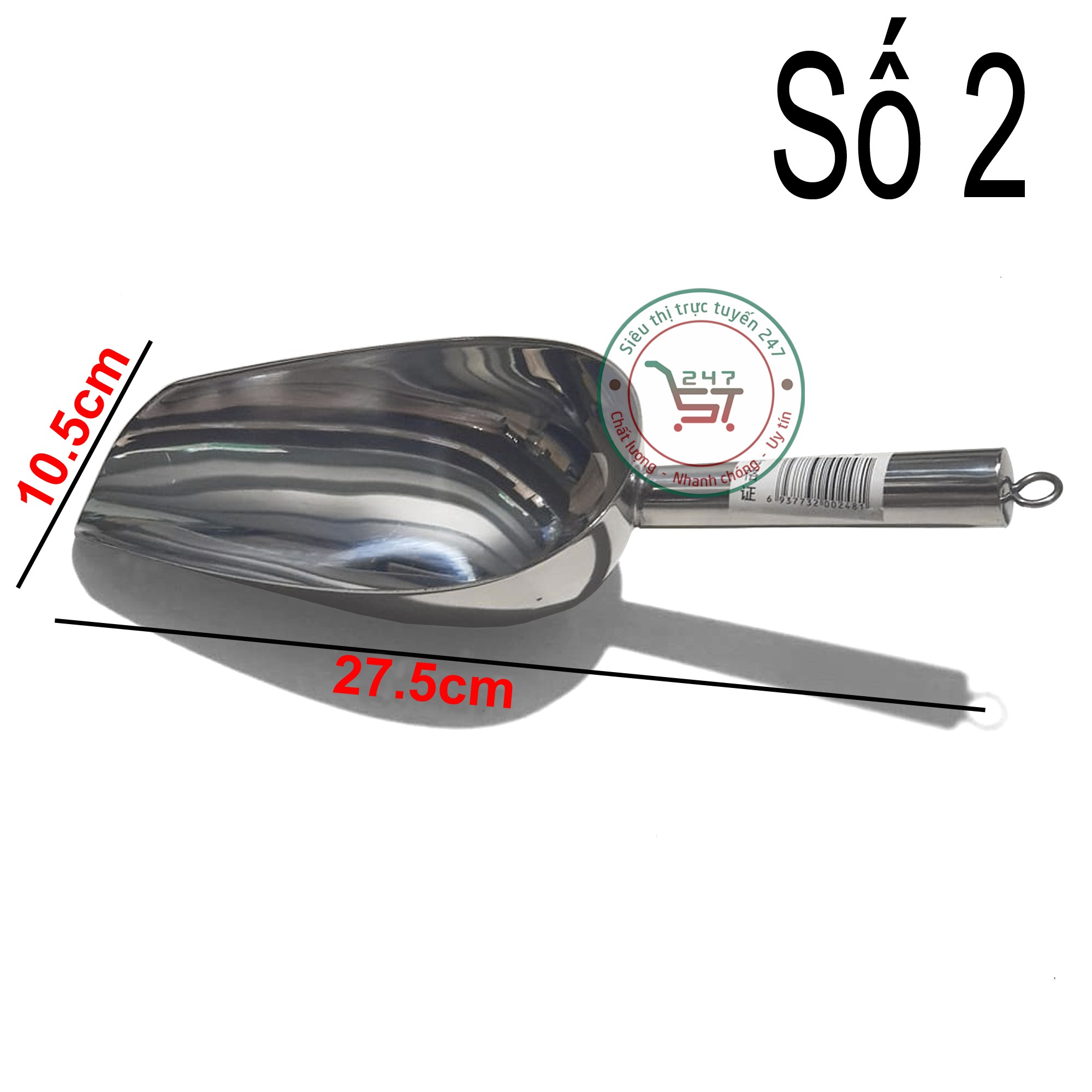 Dụng cụ xúc đá bằng inox đa năng số 2 3 4 5 6|Siêu thị trực tuyến 247