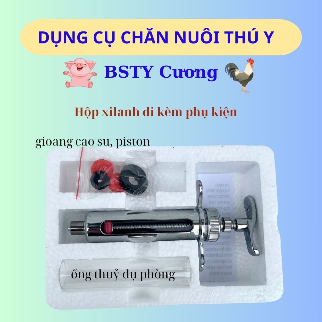 Xi lanh Inox Goldflex Hàn Quốc Cao Cấp 20ml