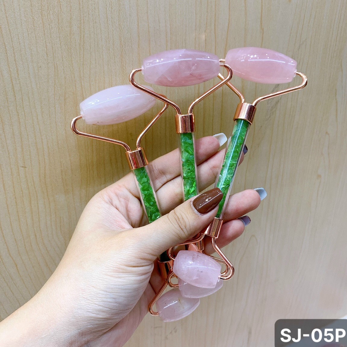[HCM]Lăn Massage Đá Thạch Anh Nhiều Loại Cho Khách Nhé