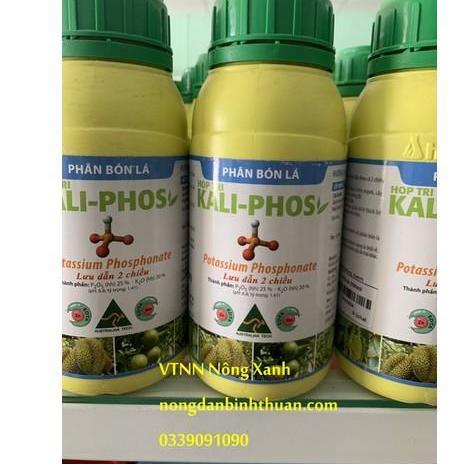 Phân bón kali phos lưu dẫn 2 chiều trừ bệnh thối rể sì mủ