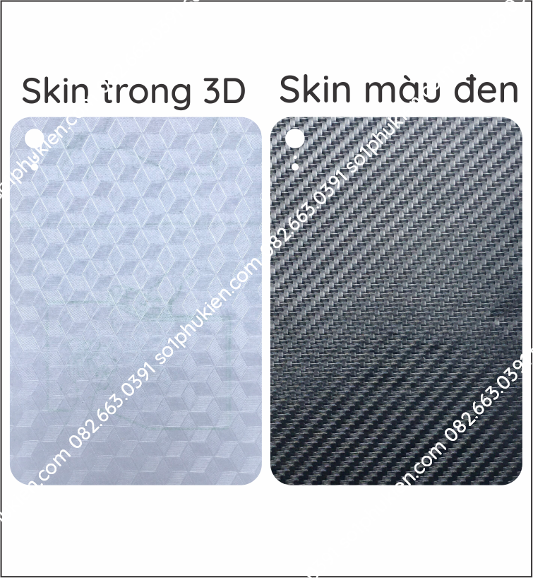 Miếng dán mặt lưng skin carbon iPad Mini 2021 (ipad mini 8.3 inch)
