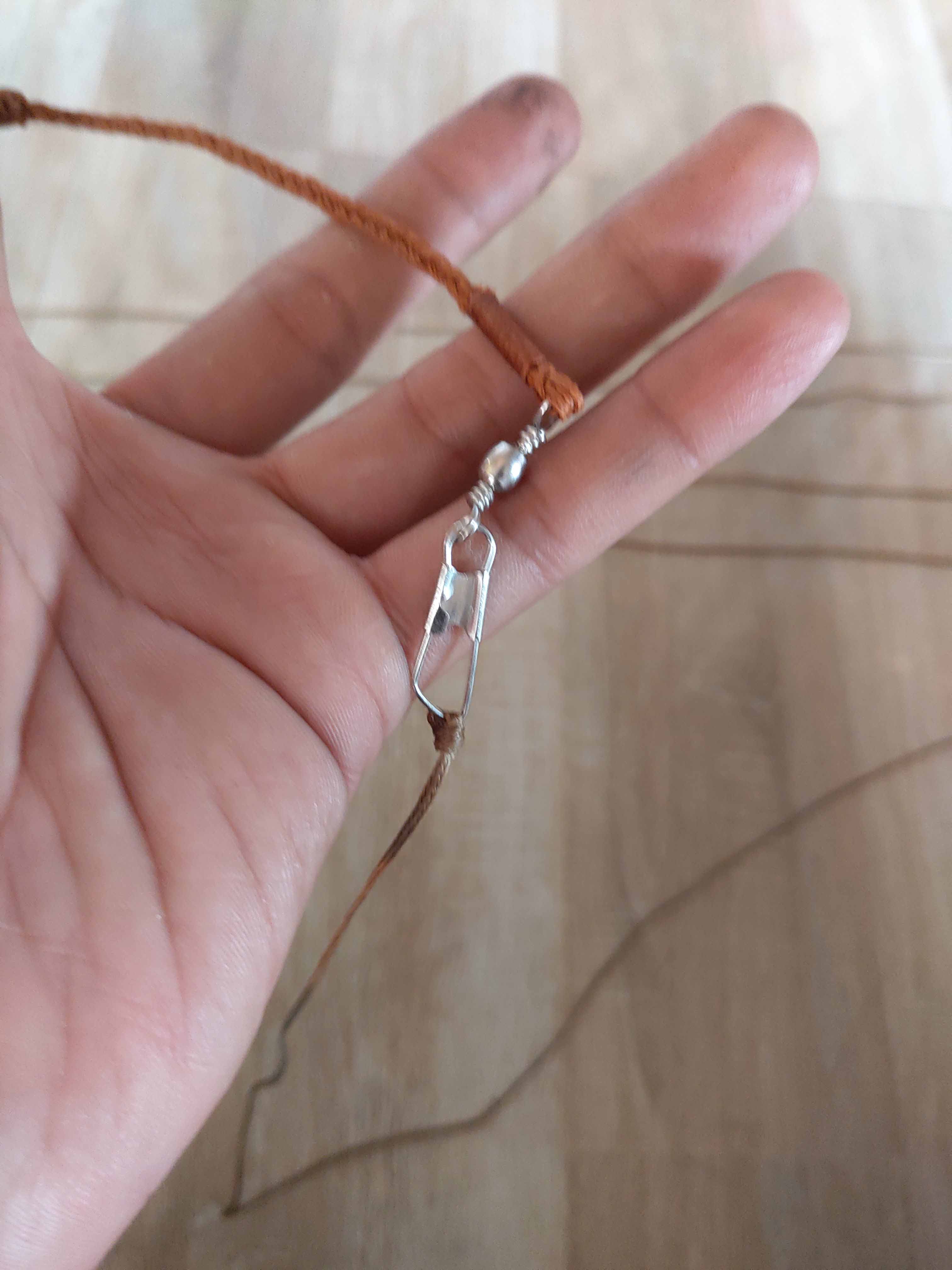xích chân gà mồi chống xoắn 360 độ