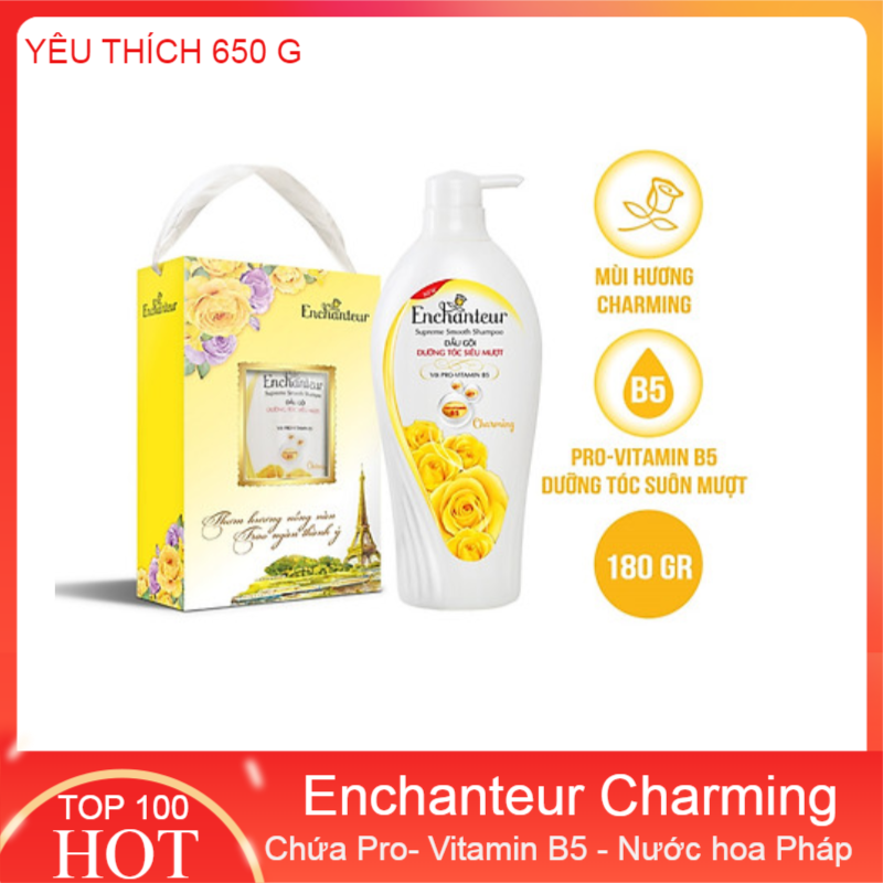 Dầu gội Enchanter siêu mượt 650g