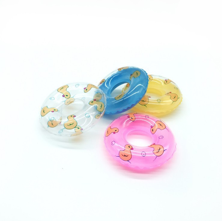 Set đồ chơi bồn tắm vịt kèm phao cho bé
