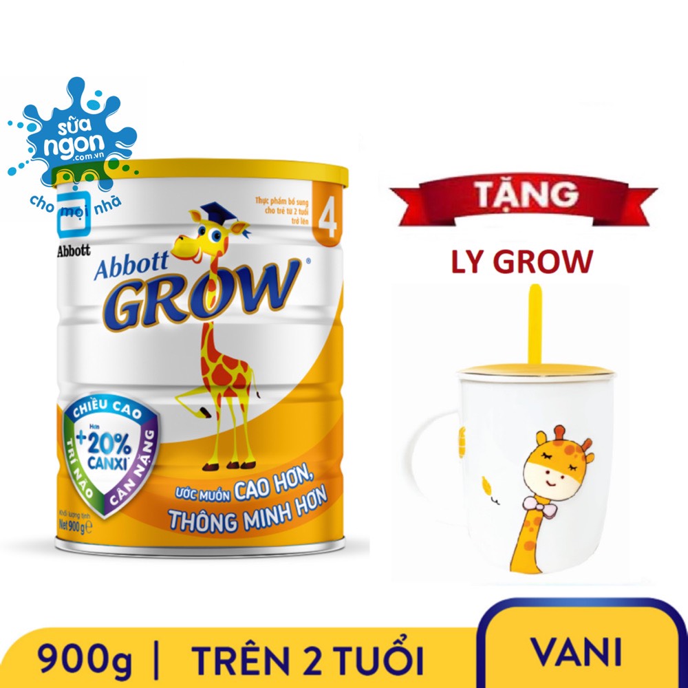 Sữa bột Abbott Grow 4 900g
