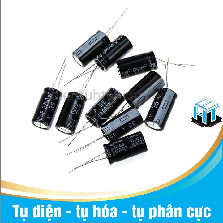 Tụ điện tụ hóa  10V nhiều loại