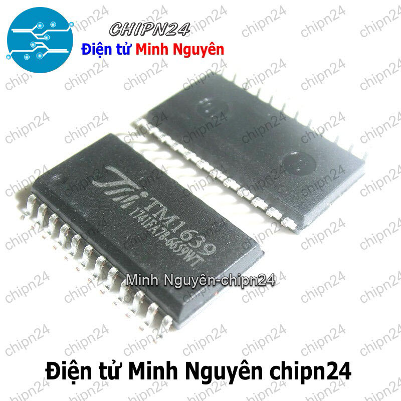 [1 con] (ST) IC Dán TM1639 SOP-24 Hàng Tốt (SMD) (1639) - HH004887