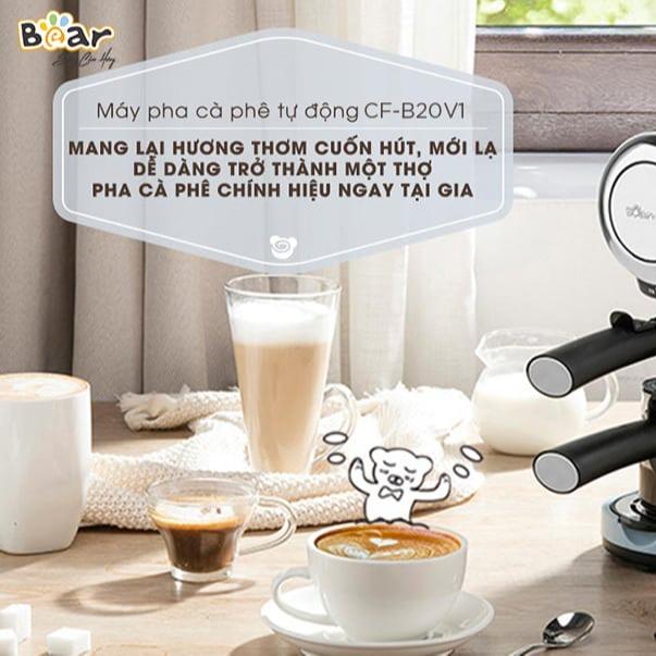 Máy pha cà phê tự động Bear CF-B02V1 (KFJ-A02N1) - Gian Hàng Chính Hãng