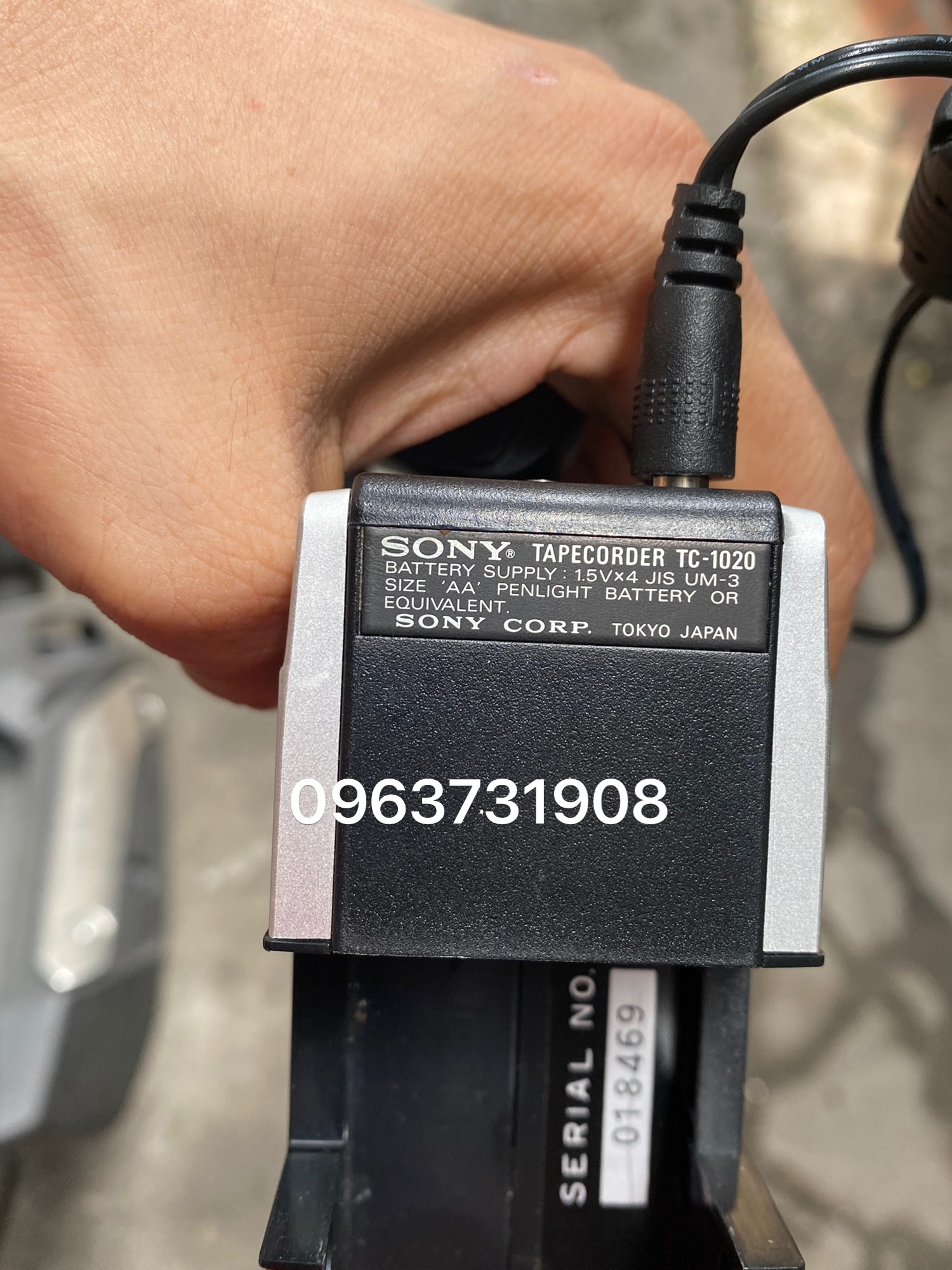 Dây sạc DC 6V cho cassette Sony