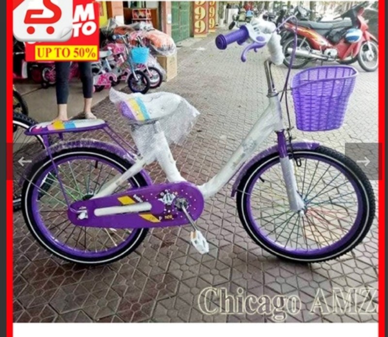 Mua [Rẻ vô địch] Xe đạp cỡ 20 inh - cho bé gái 7- 10 tuổi