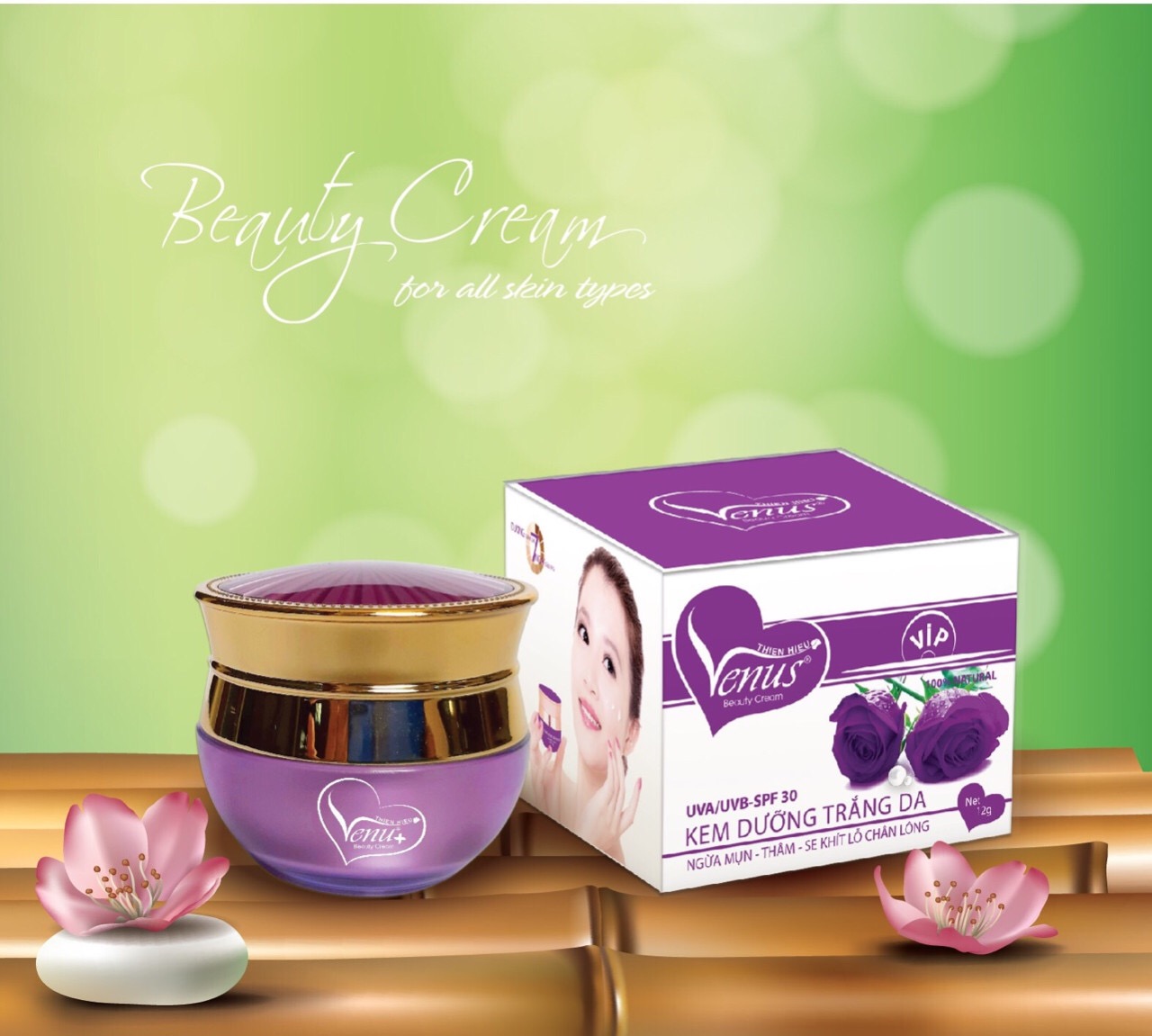 Kem ngừa mụn thâm venu 12g