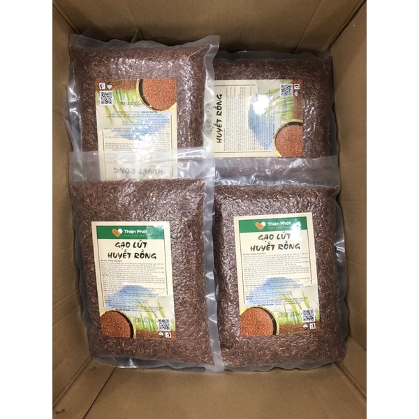 Gạo Lức Huyết Rồng 1kg