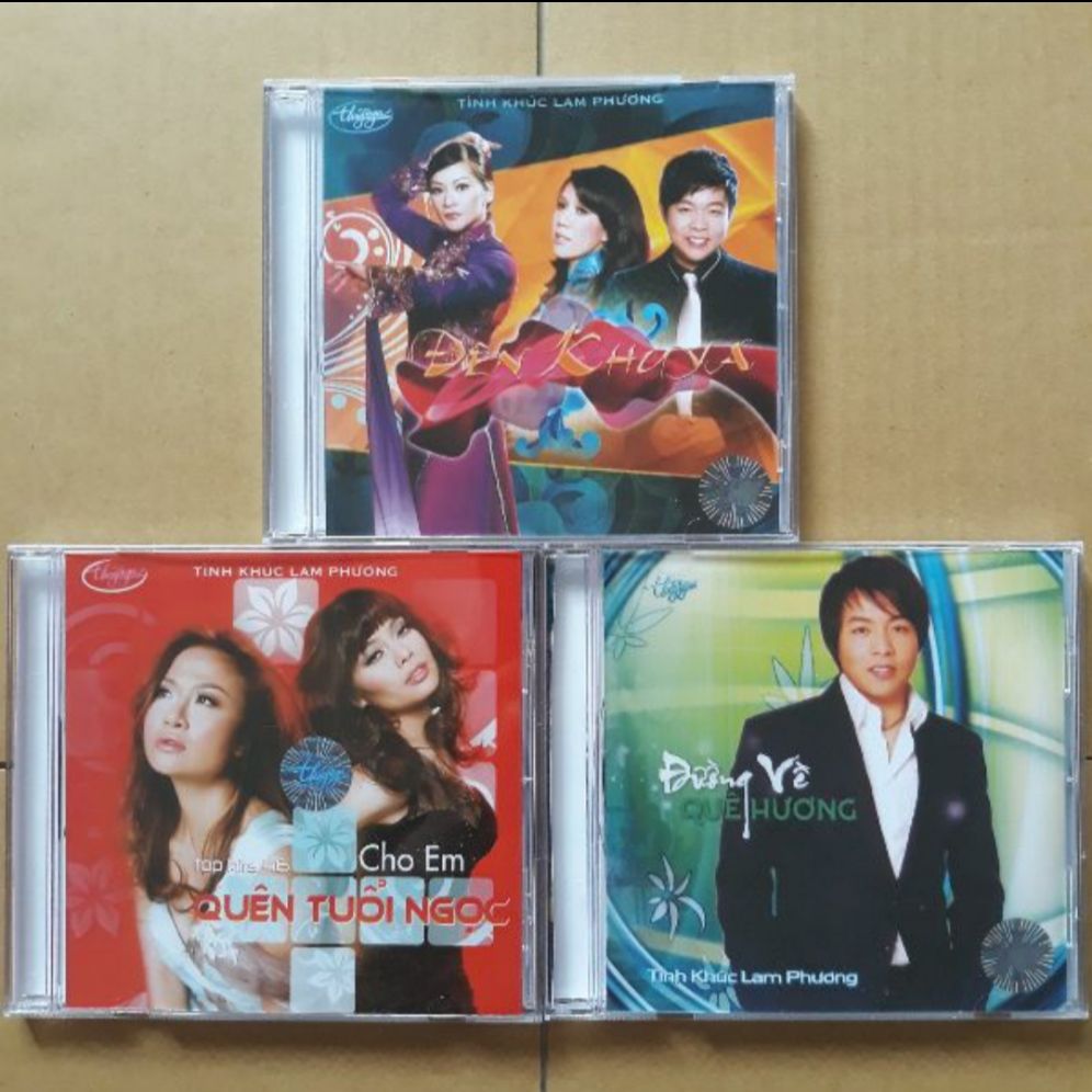 Bộ 3 cd nhạc Lam Phương