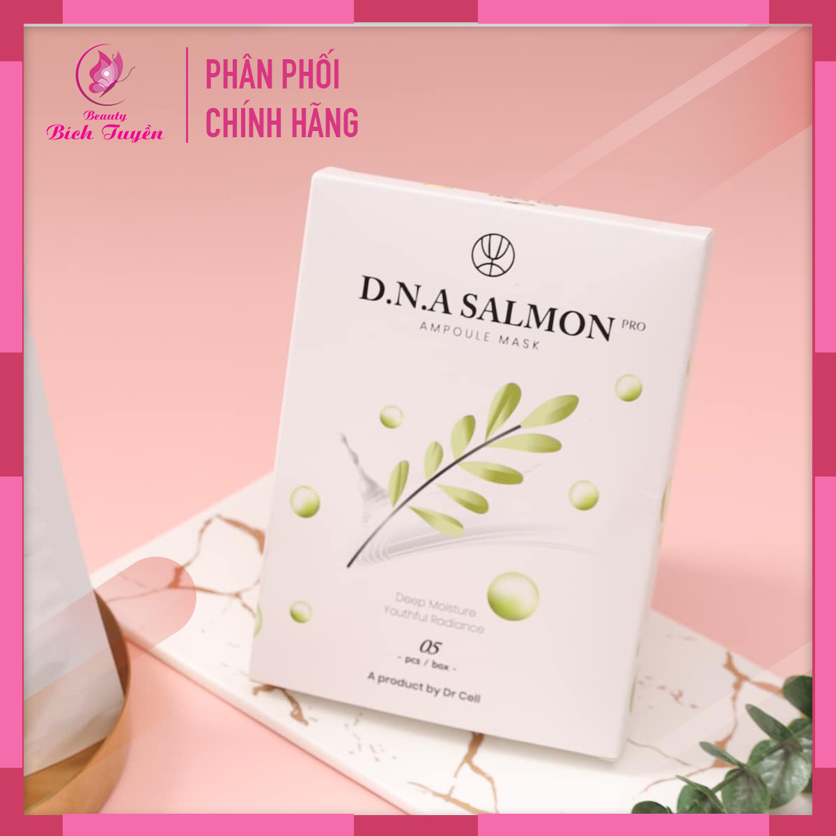 Mặt Nạ Dưỡng Da Cá Hồi DNA phiên bản mới