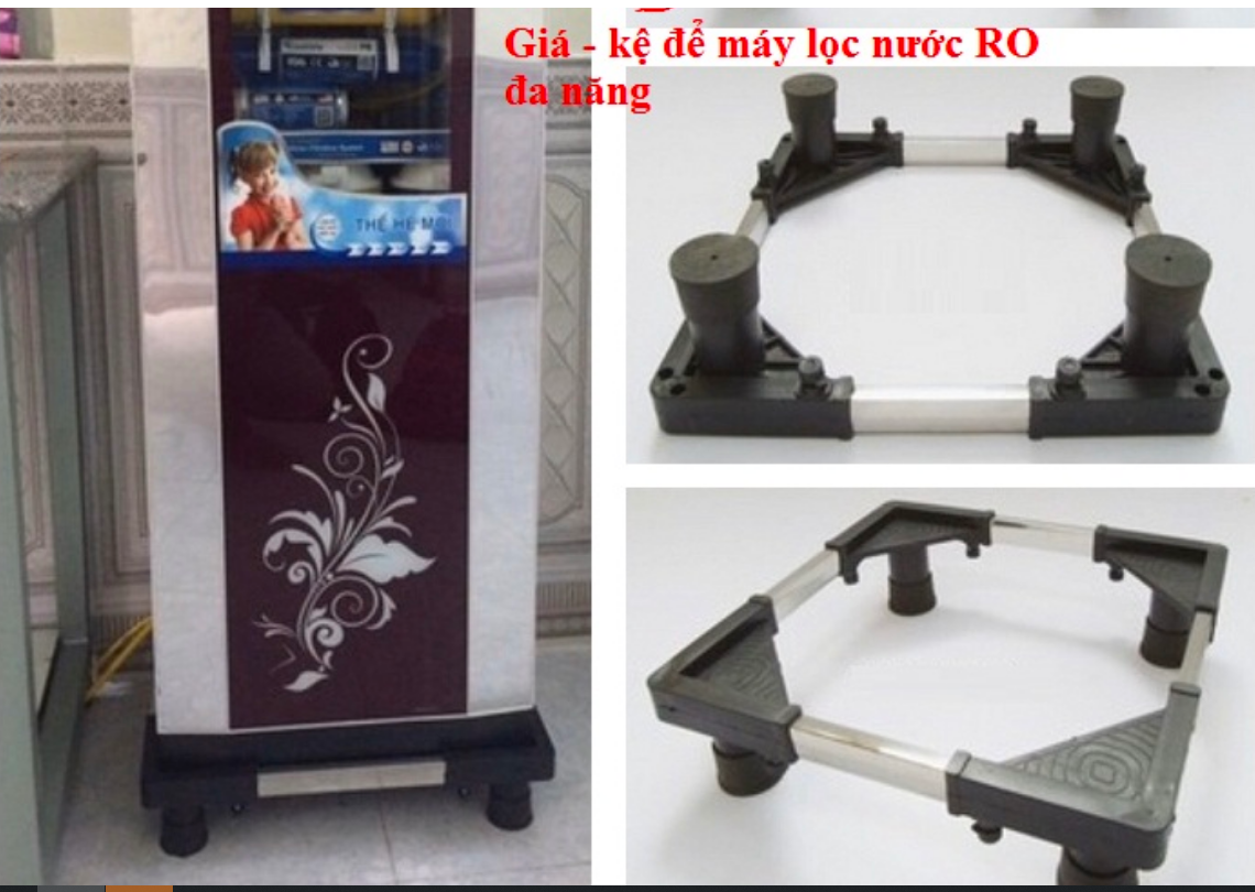 Kê Chân MÁY LỌC NƯỚC Chất Liệu Inox 304