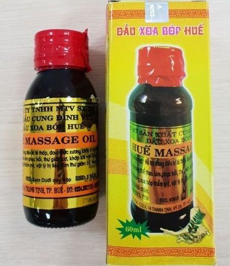 Dầu xoa bóp massage Huế Cung đình Vỹ Dạ