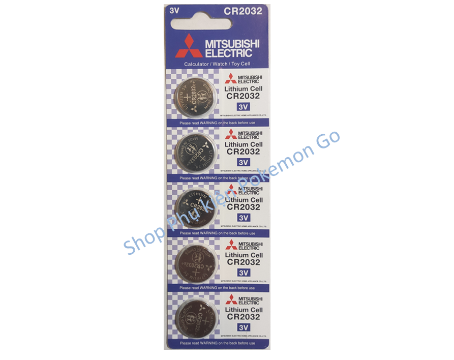 Pin cúc áo Mitsubishi Cr2032 / Cr2025 / Cr2016