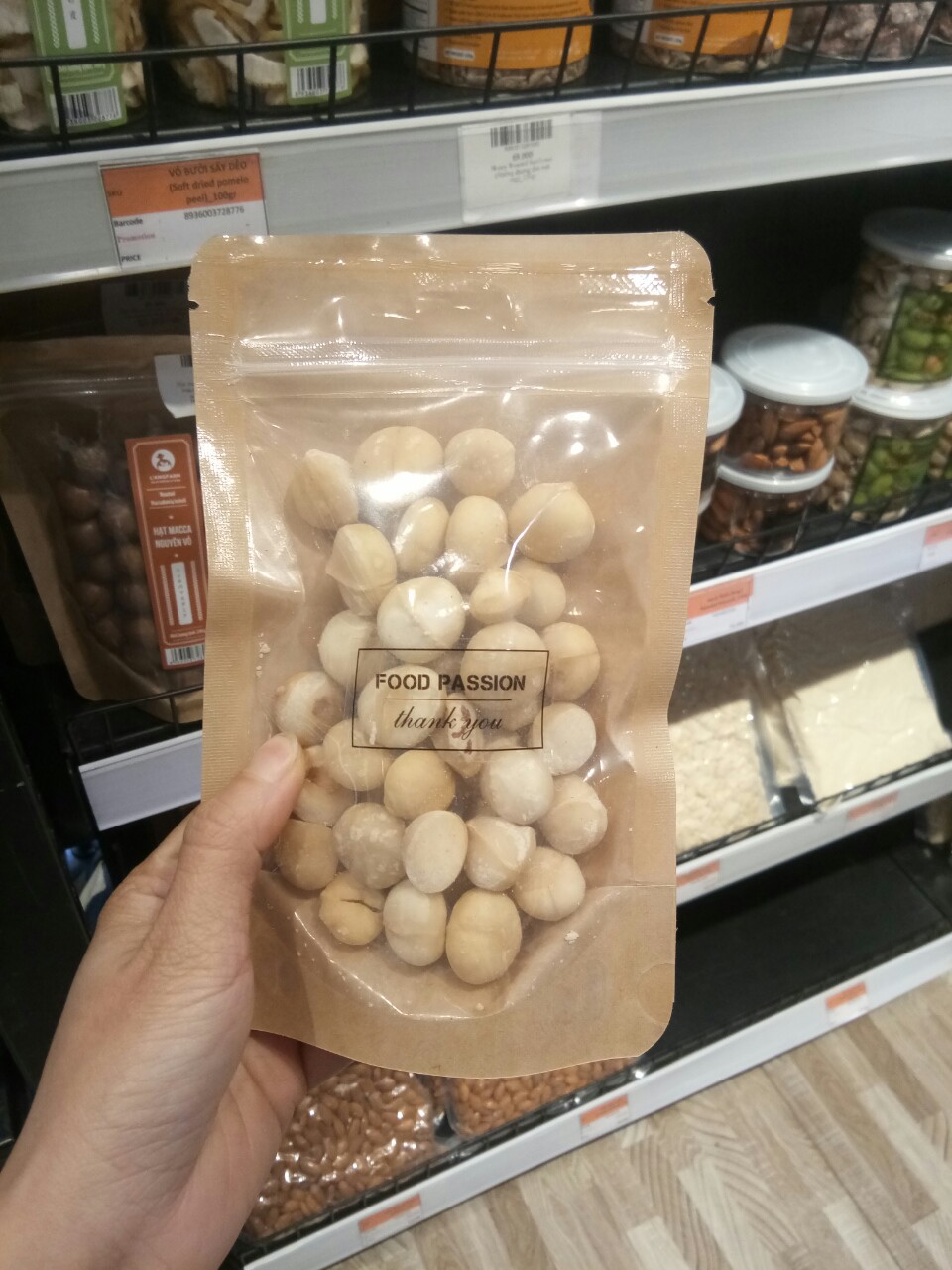 Hạt Macca Nhân Nguyên-PREMIUM MACCADAMIA KERNEL The Nuts Valley