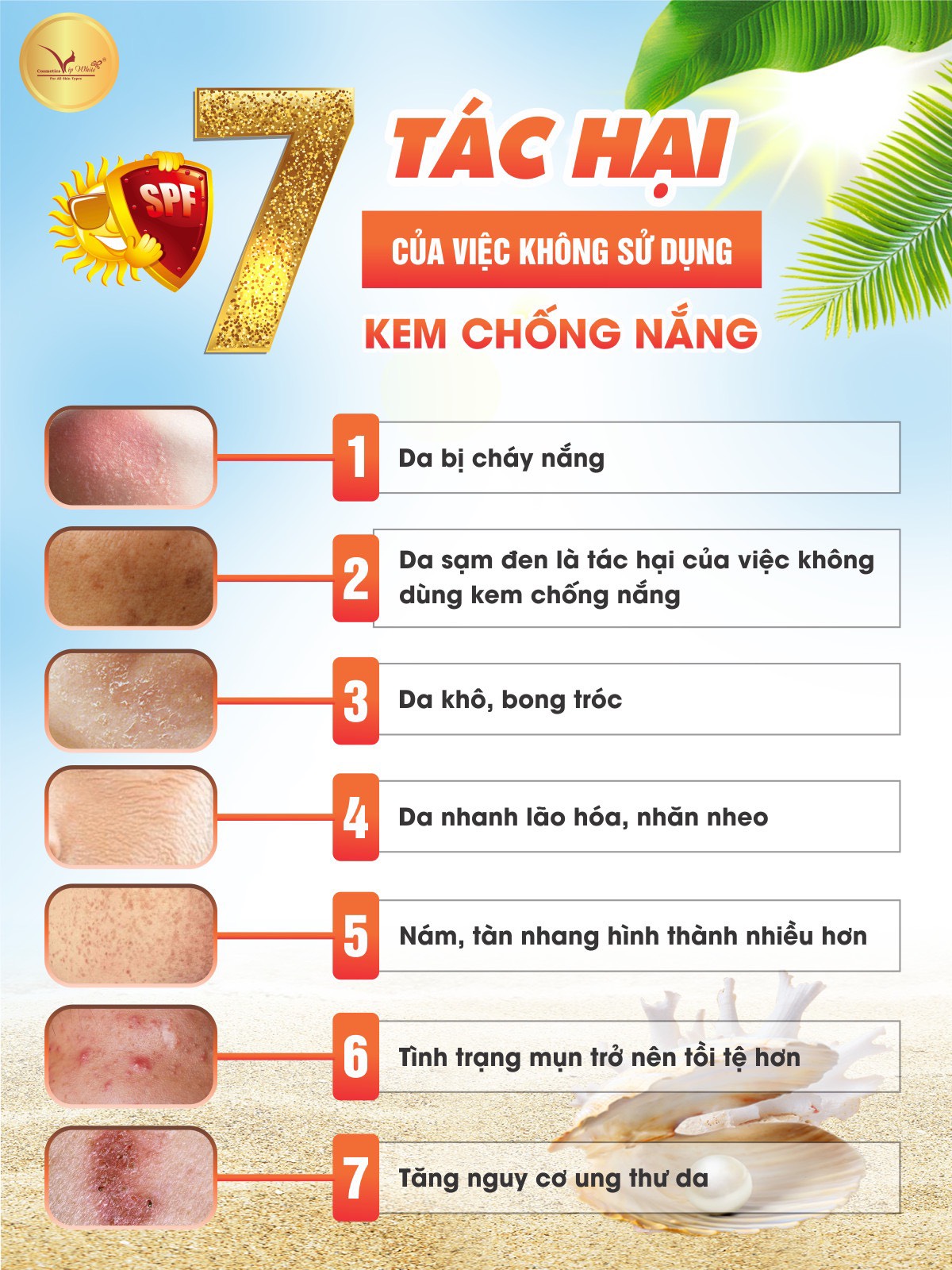 Kem Chống Nắng Vip White
