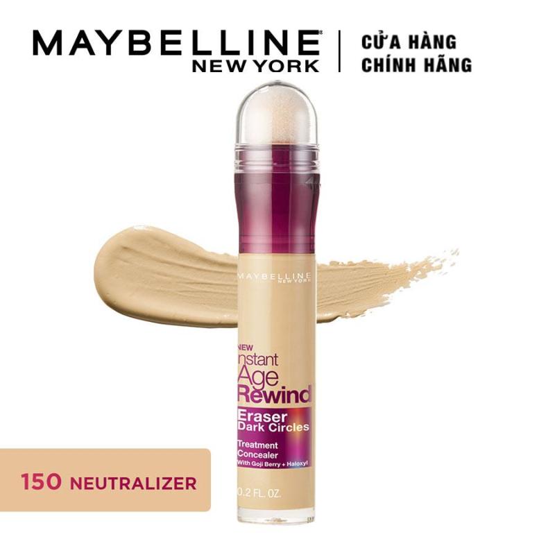 Bút cushion che khuyết điểm, giảm quầng thâm Maybelline New York Instant Age Rewind Concealer 6ml
