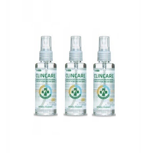 DUNG DỊCH SÁT KHUẨN TAY NHANH CLINCARE 70ml