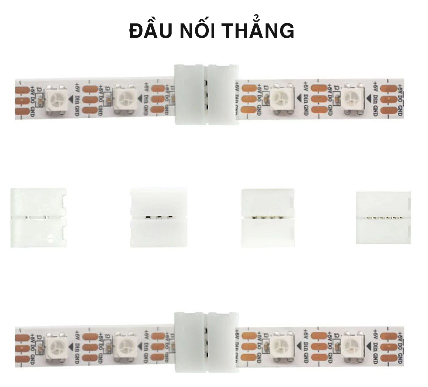 [Nhập RS0722 giảm 30k cho đơn 99k]Đầu nối led 3pin cho led ws2812b ws2811 10mm