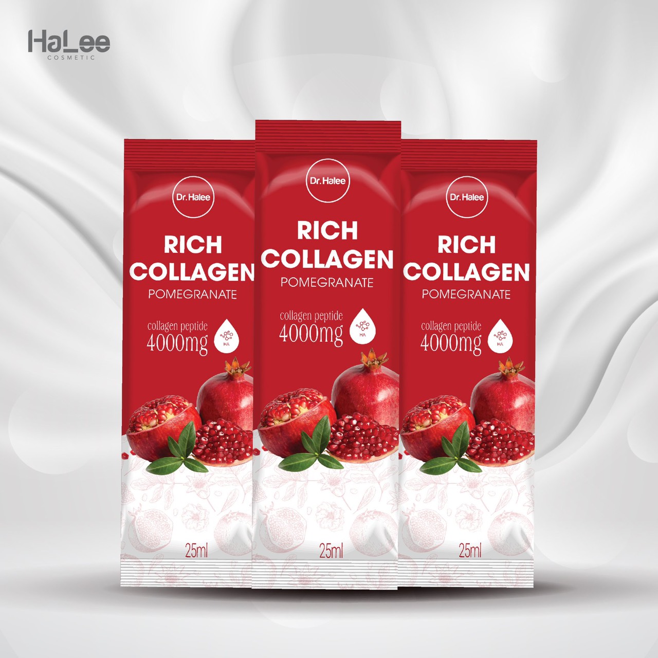 COLLAGEN LỰU ĐỎ DR HALEE HỘP 14 GÓI