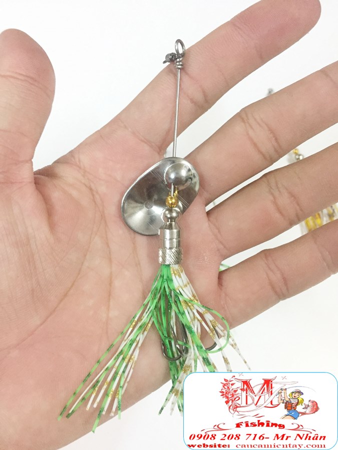 Mồi lure cá lóc Spinner