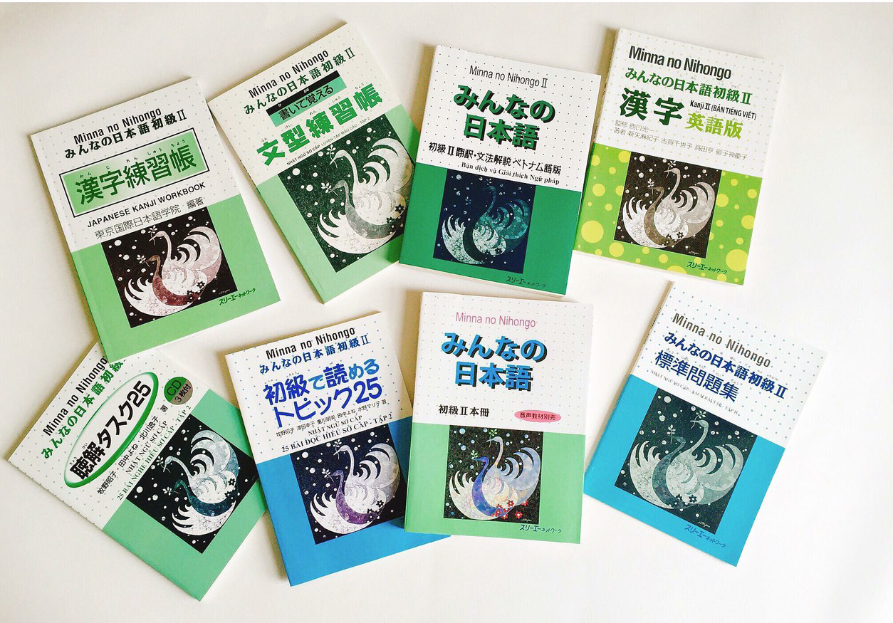 Sách - Combo Giáo Trình Minna No Nihongo 2 Trình Độ N4 ( FULL)