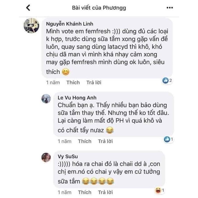 Dung dịch vệ sinh phụ nữ 250ml