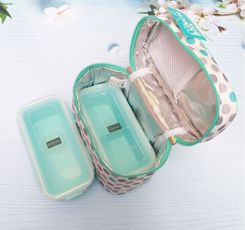 Bộ hộp cơm Lock&Lock LCK762DT rất xinh 1020ml