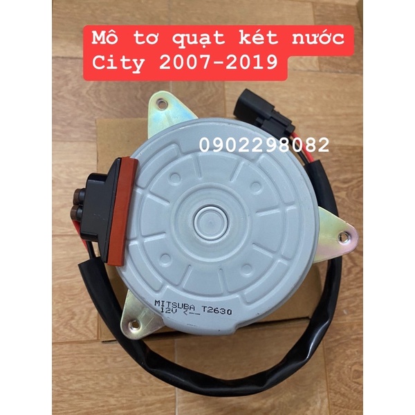 Mô tơ quạt két nước City 2007-2018 (mô tơ quạt làm mát két nước/giàn nóng city)