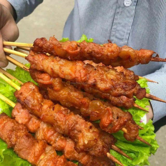 Gà xiên que hiệu 99 siêu ngon ( túi 11c 500gr)