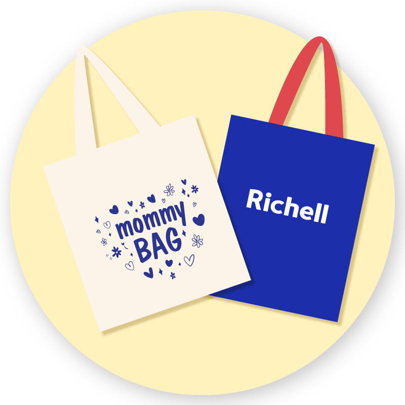 (hàng tặng không bán) Túi vải không dệt RICHELL | Gift