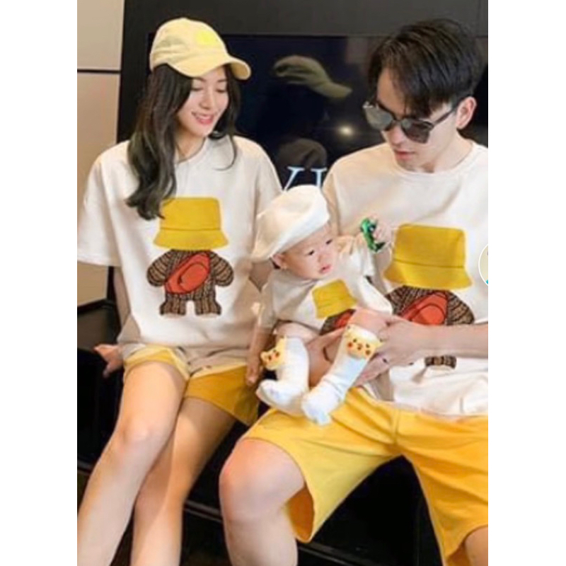 Set cặp mẹ - bé và cả bố