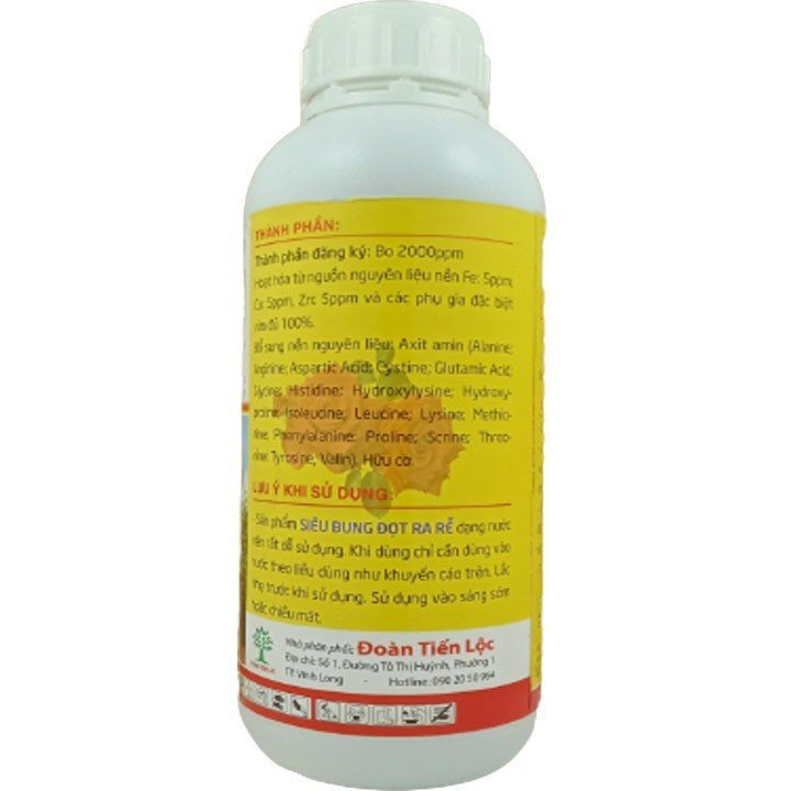 Siêu bung đọt Biomax ra rễ mai vàng (chai 1 lít)