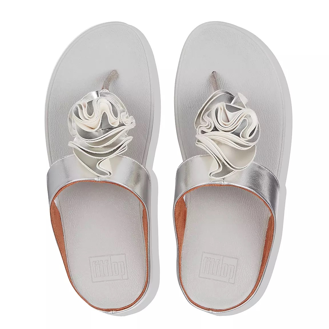Dép xỏ Fitflop bông hoa