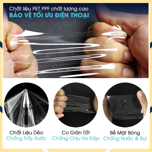 Combo 2 Miếng dán bảo vệ Máy đọc sách Likebook P6 Ppf dẻo 4 lớp